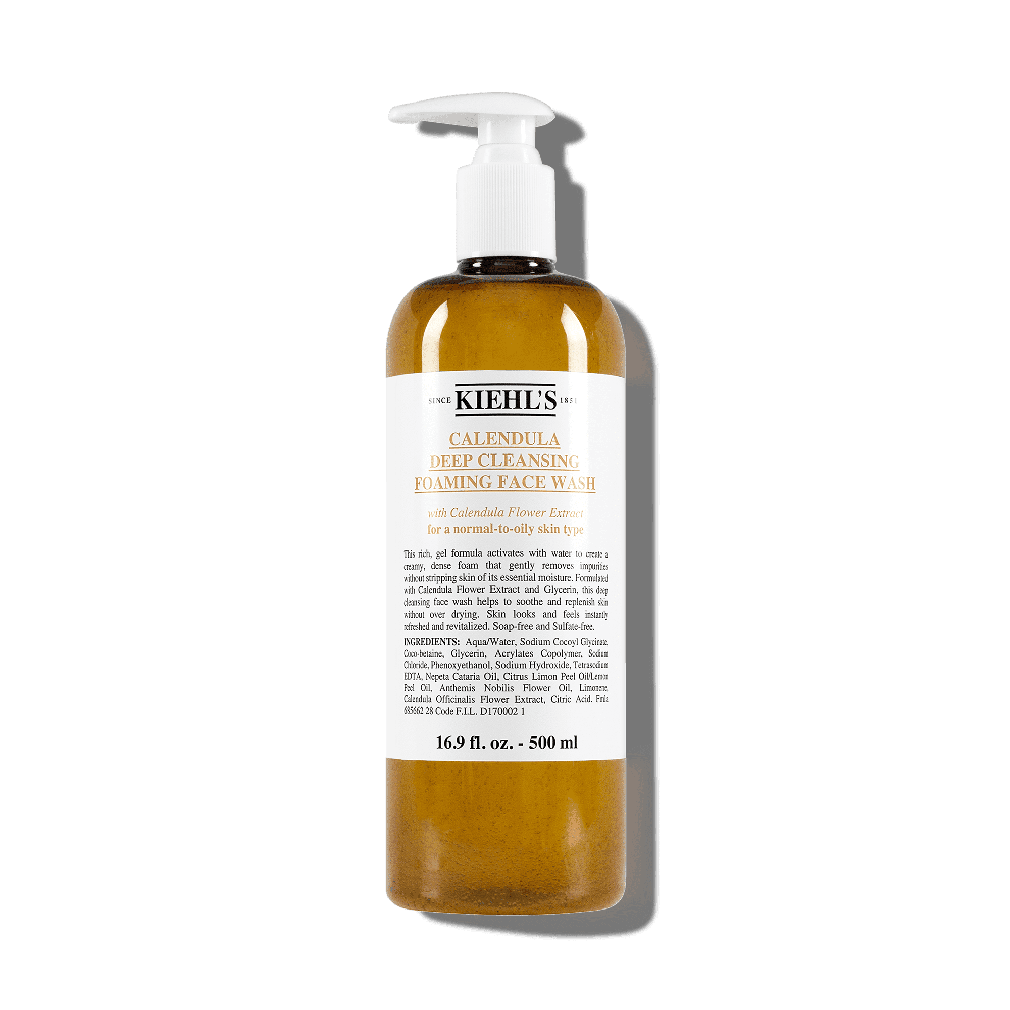 Kiehl's Calendula Deep Cleansing Foaming Face Wash 500 ml