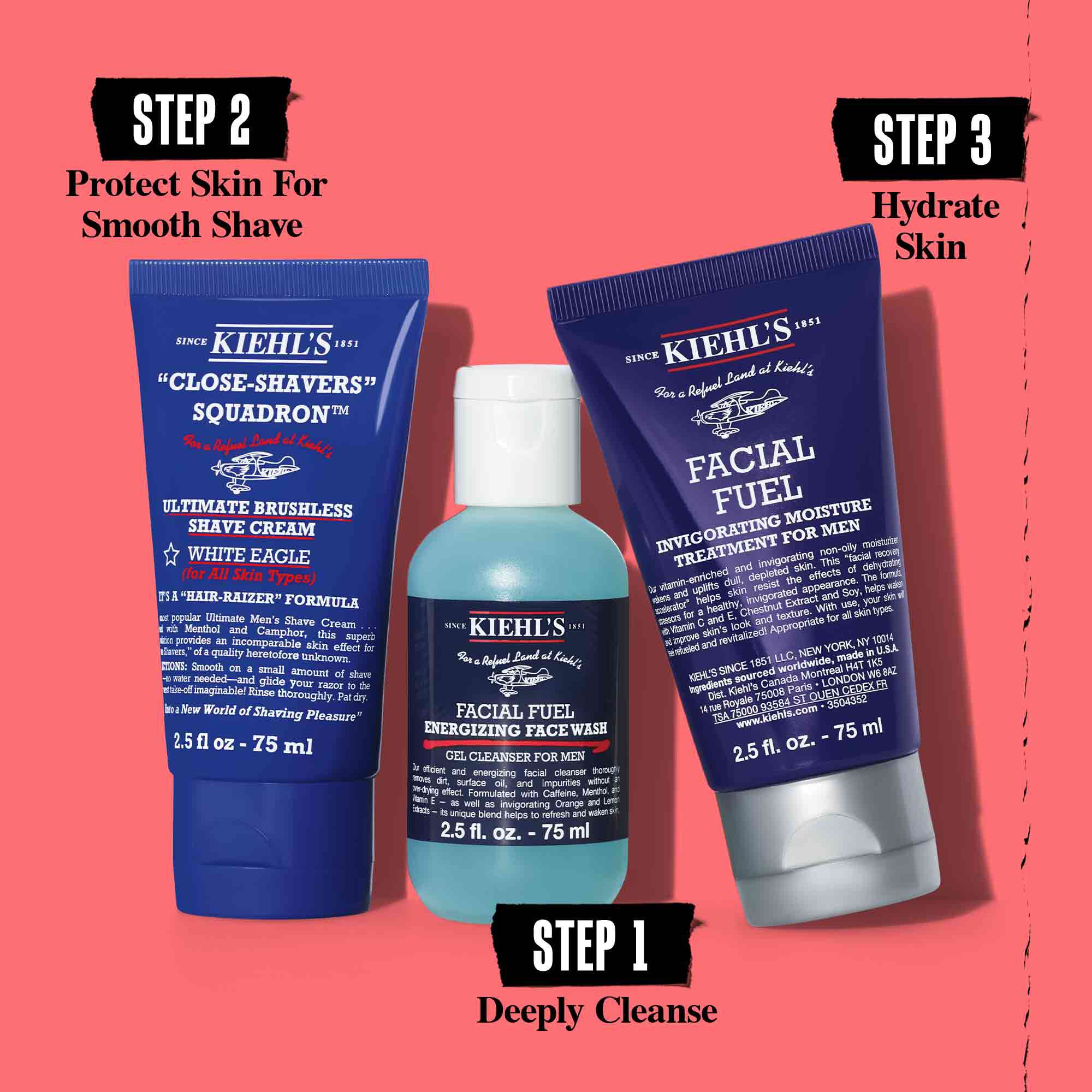 SHAVE IT OFF & TAKE OFF: Kit de afeitado hombre