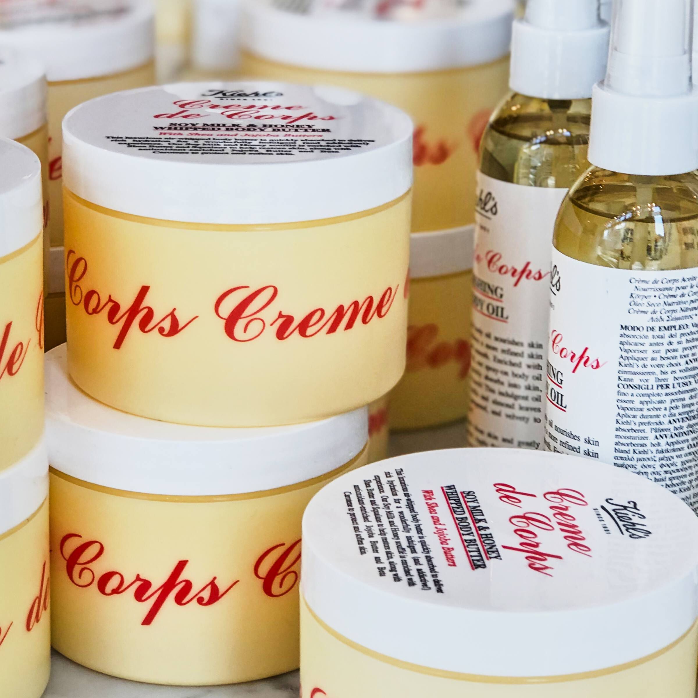 Crema corporal Soy Milk & Honey Whipped Body Butter Kiehl's