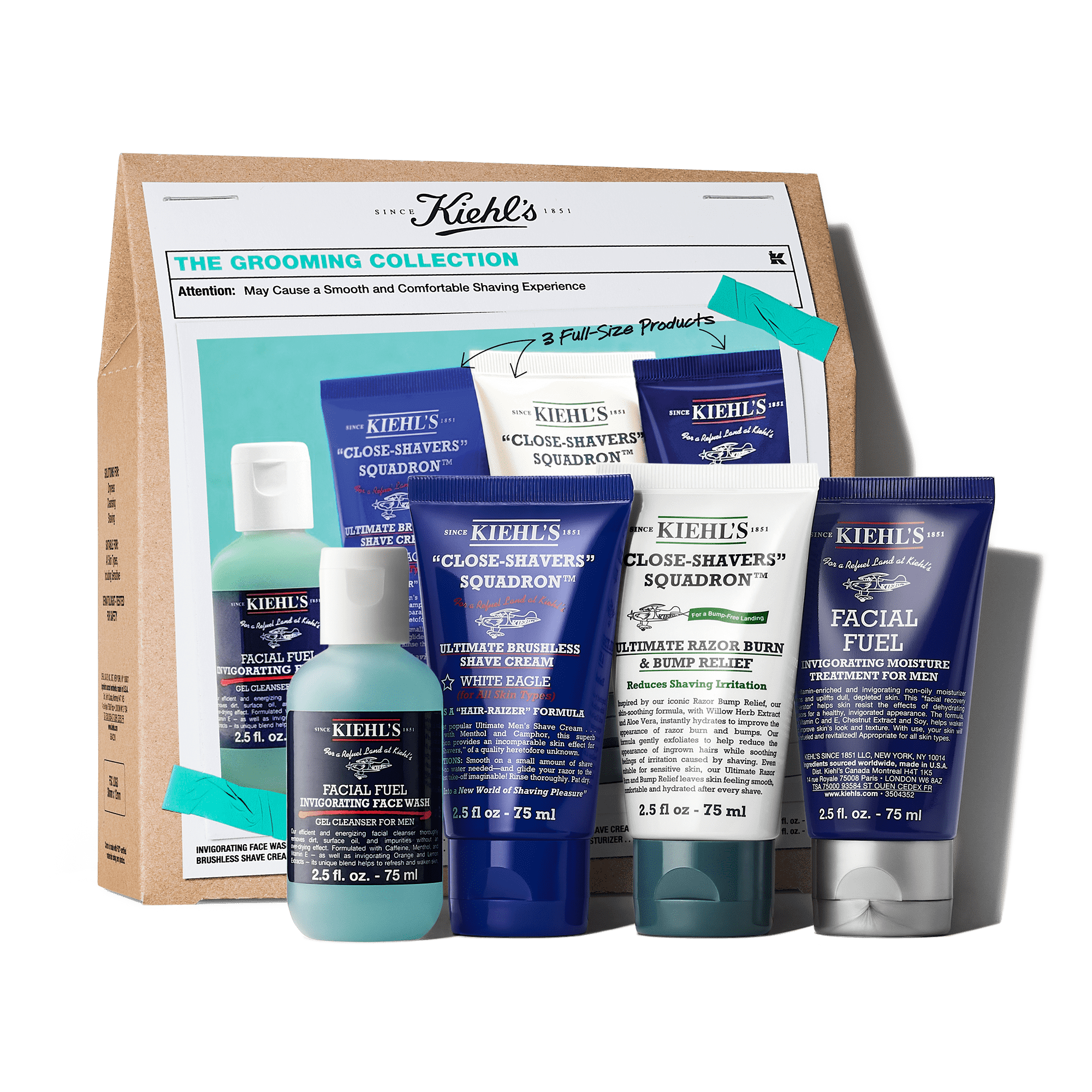 Kiehl%27s Set de afeitado para hombre - The Grooming Collection Set