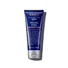 Un tubo de 100 ml de Kiehl's Facial Fuel Energizing Scrub sobre fondo blanco.