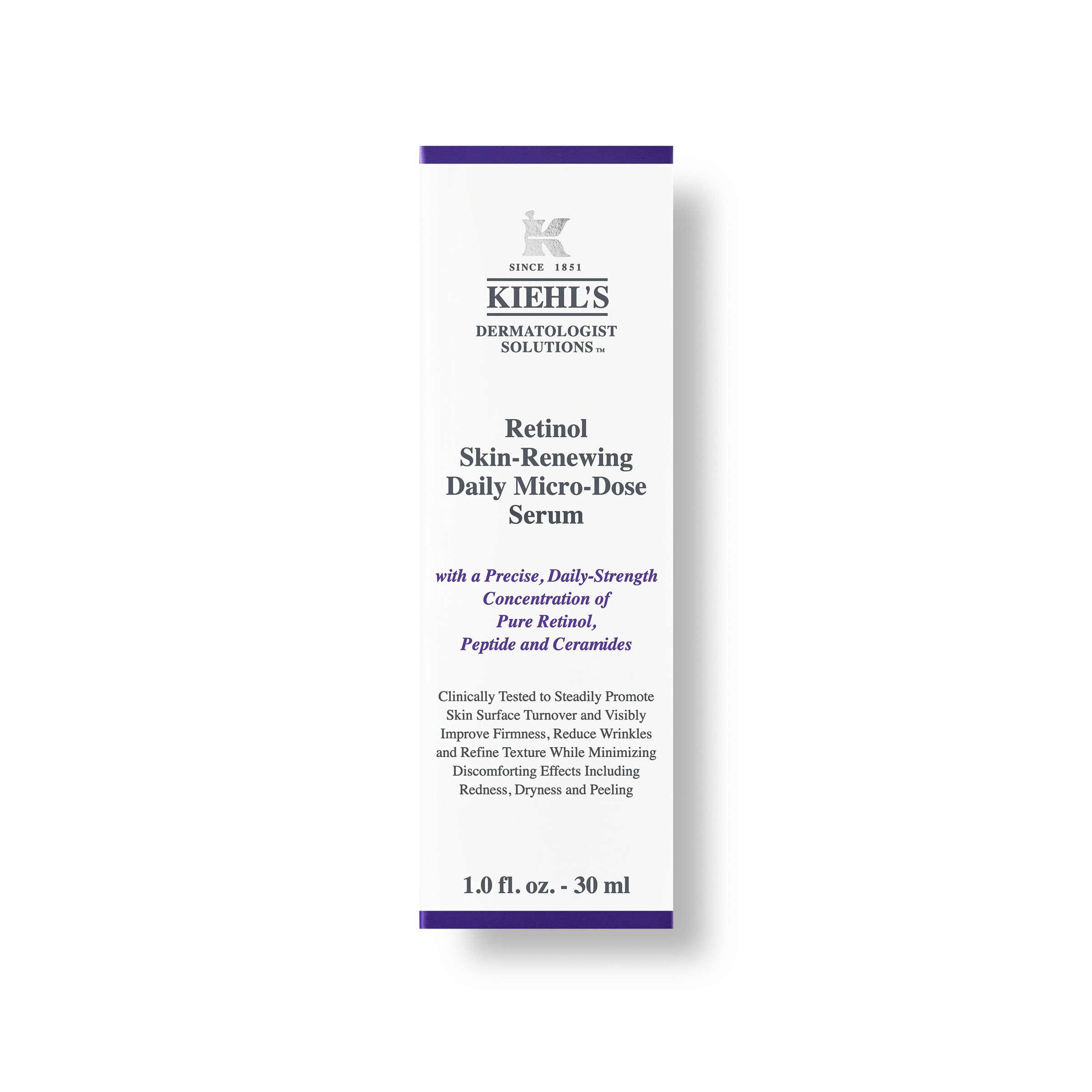 Caja de Kiehl's Retinol Skin Renewing Daily Microdose