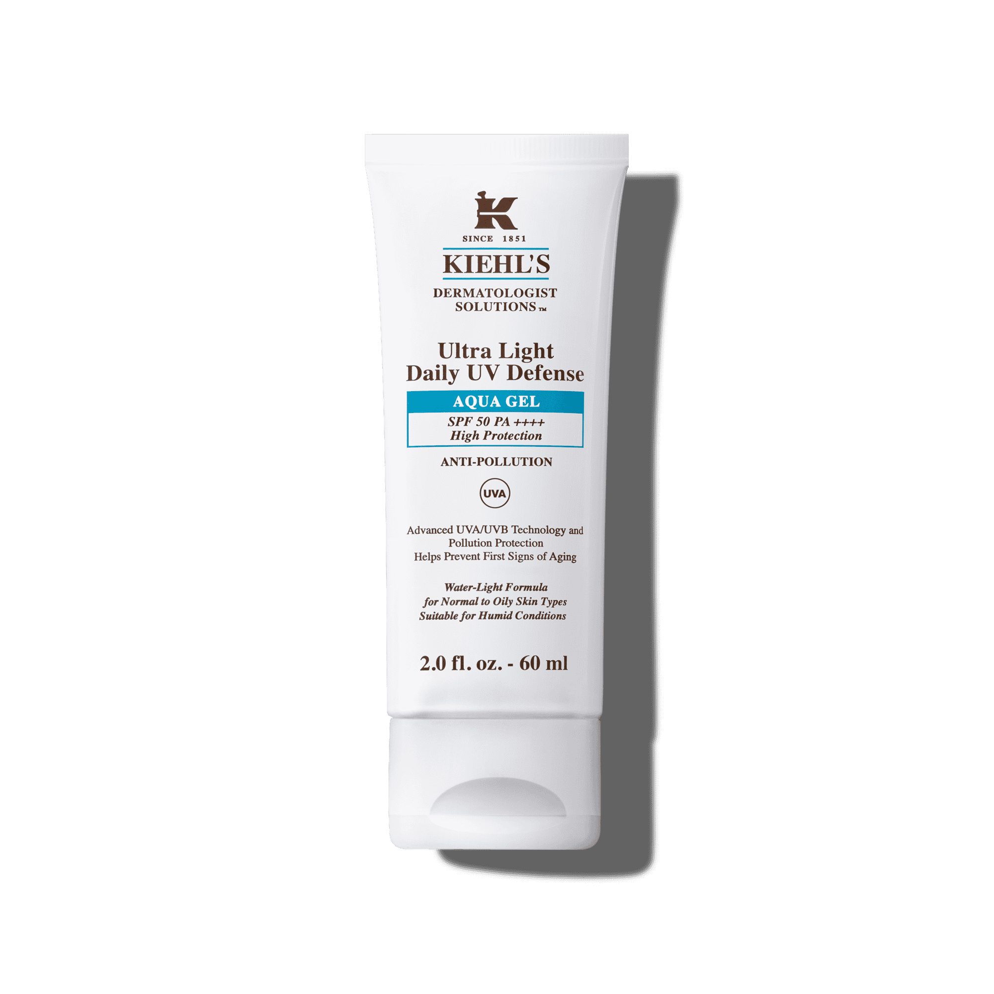 Ultra Light Daily UV Defense Aqua Gel SPF 50 PA++++ | Kiehl's