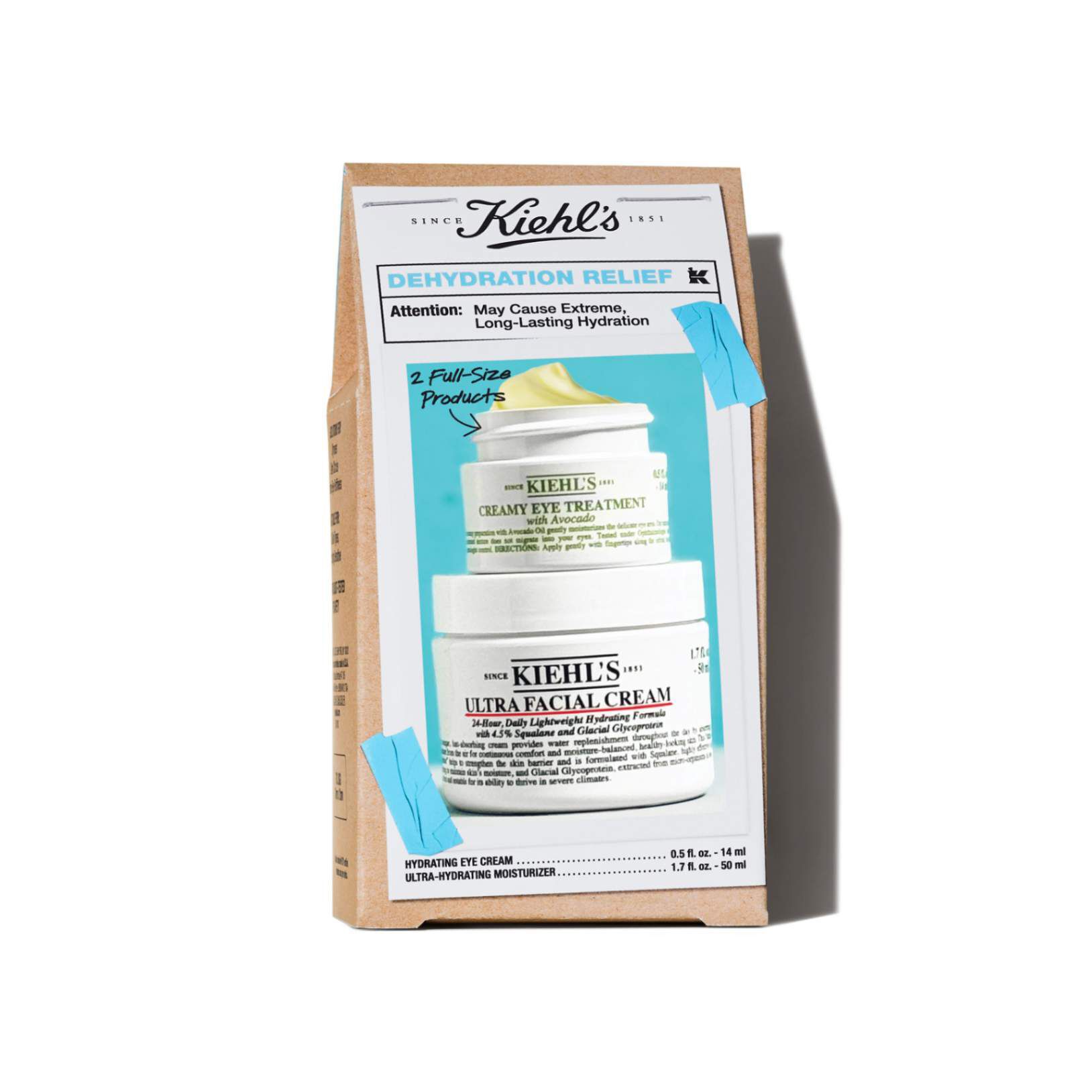 Kit de cuidado facial para rostro y ojos - Dehydration Relief