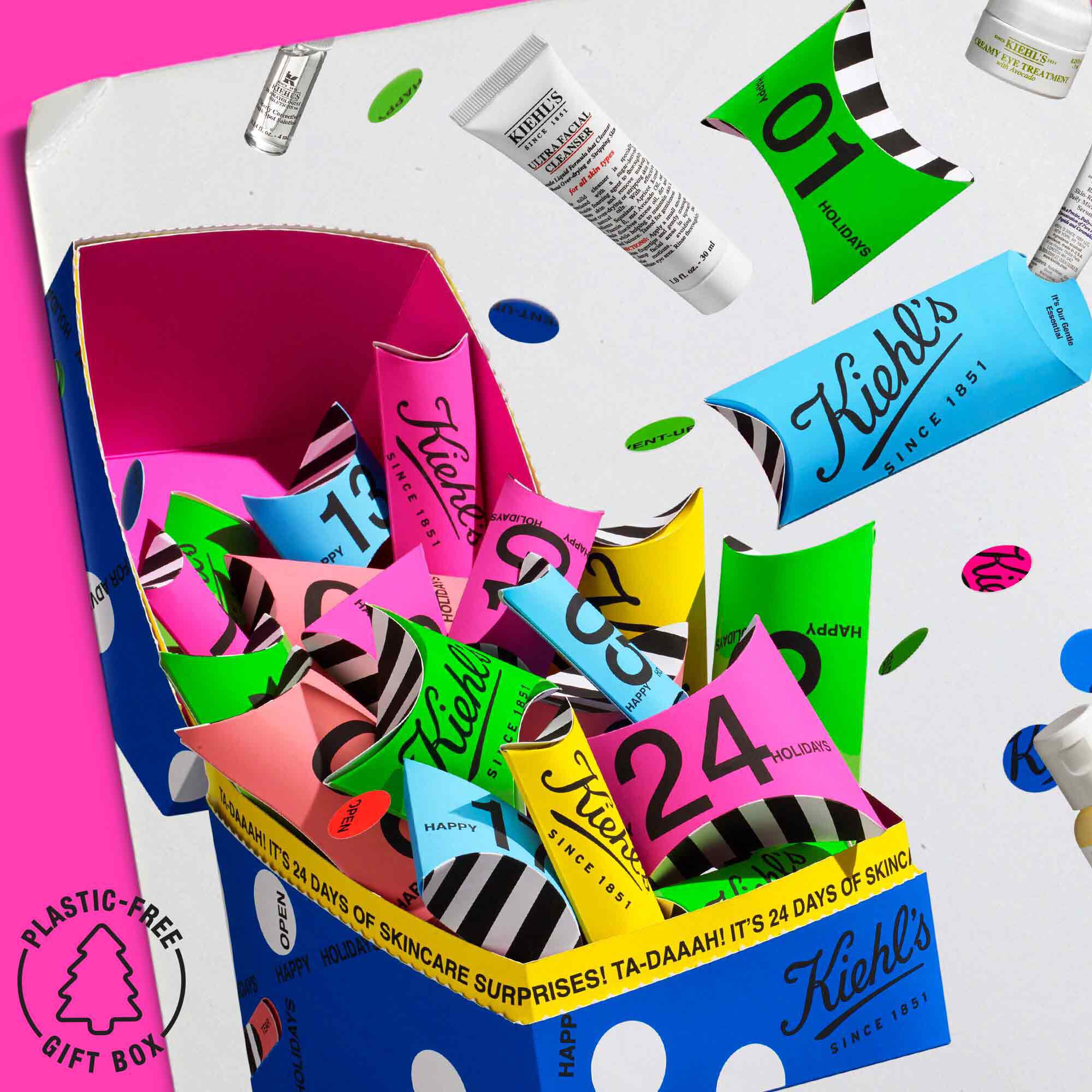 Calendario de Adviento Skincare 2024 de Edicion Limitada de Kiehl's