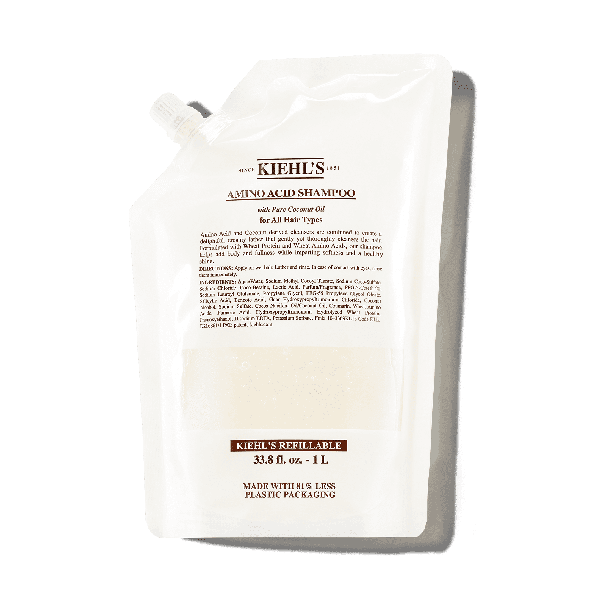 Kiehl%27s Amino Acid Shampoo 1 L - Refillable