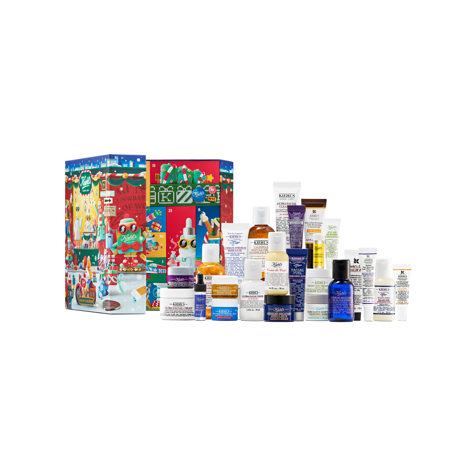 Calendario de Adviento Navideno 2022 de Edicion Limitada de Kiehl's