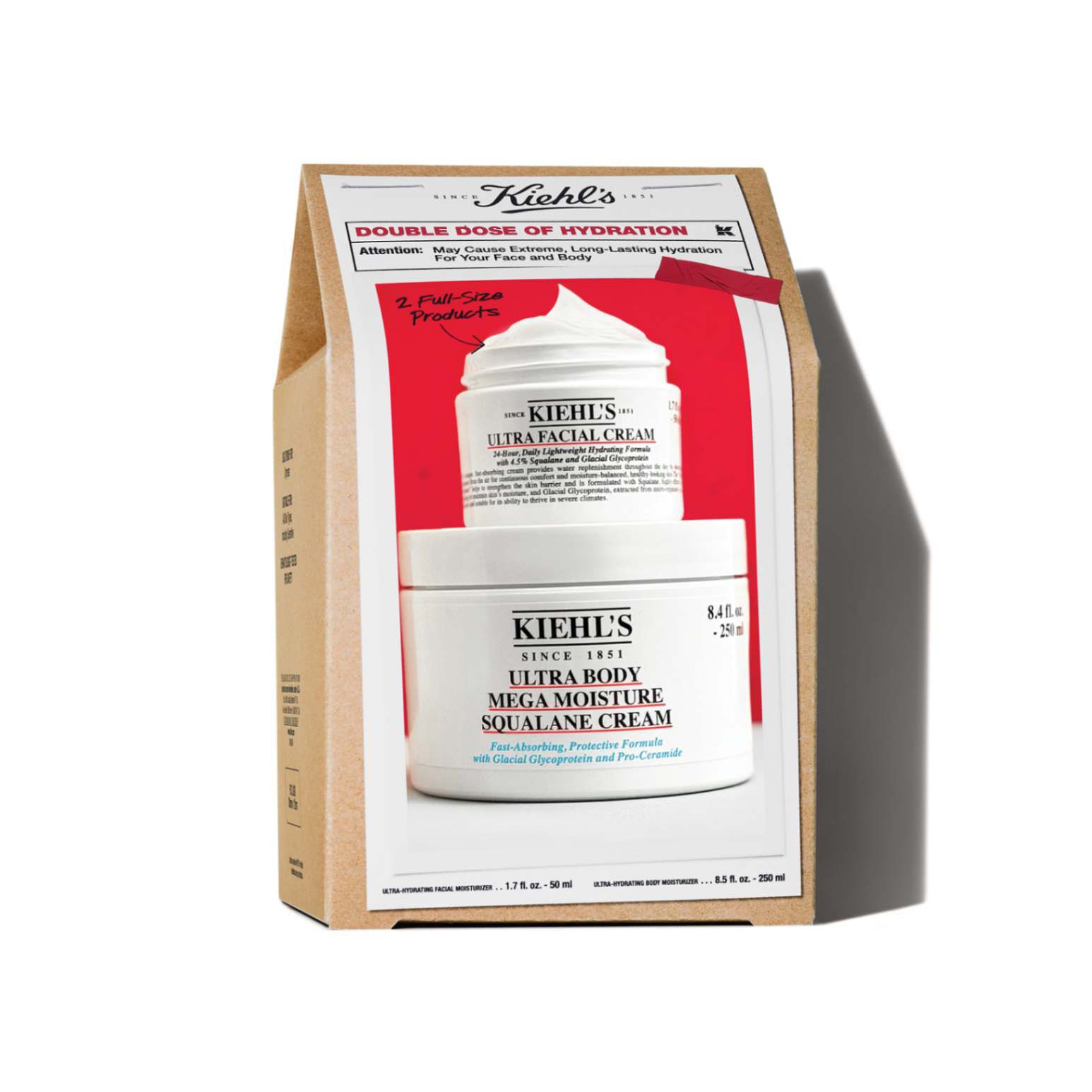 Pack de cremas hidratantes para rostro y cuerpo - Double Dose of Hydration