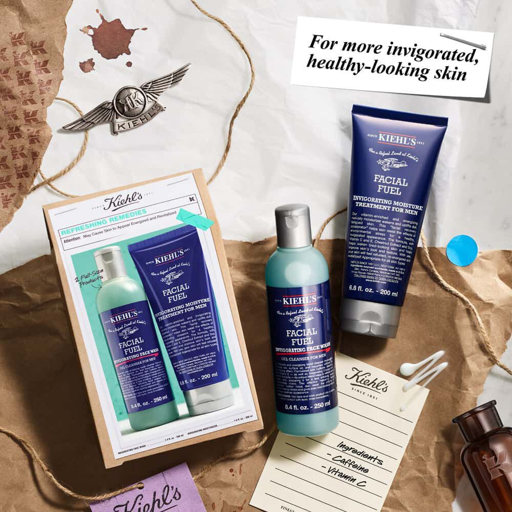 Kit facial para hombre revitalizante - Refreshing Remedies