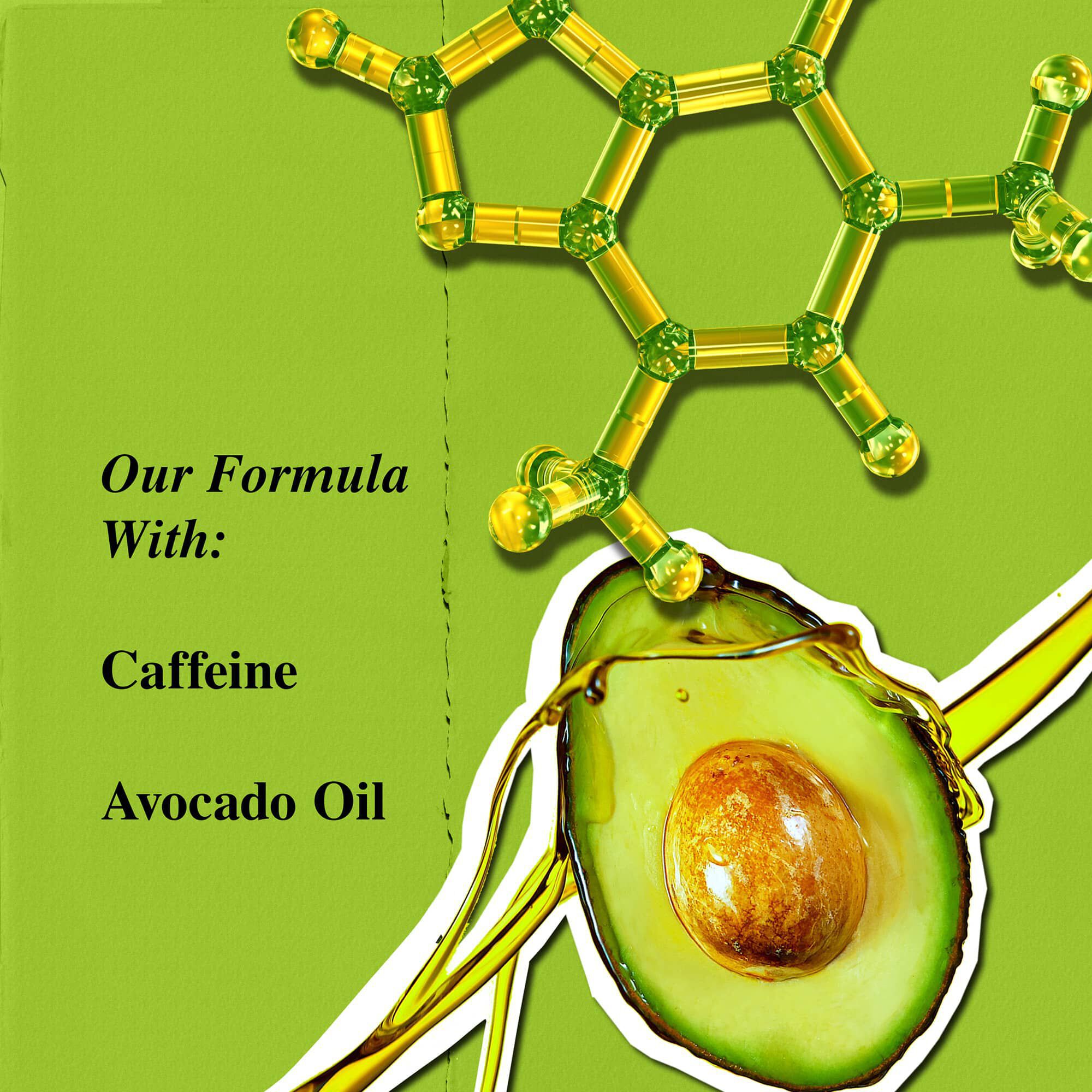 Ingredientes de Kiehl's Creamy Eye Treatment with Avocado: cafeina, aceite de aguacate