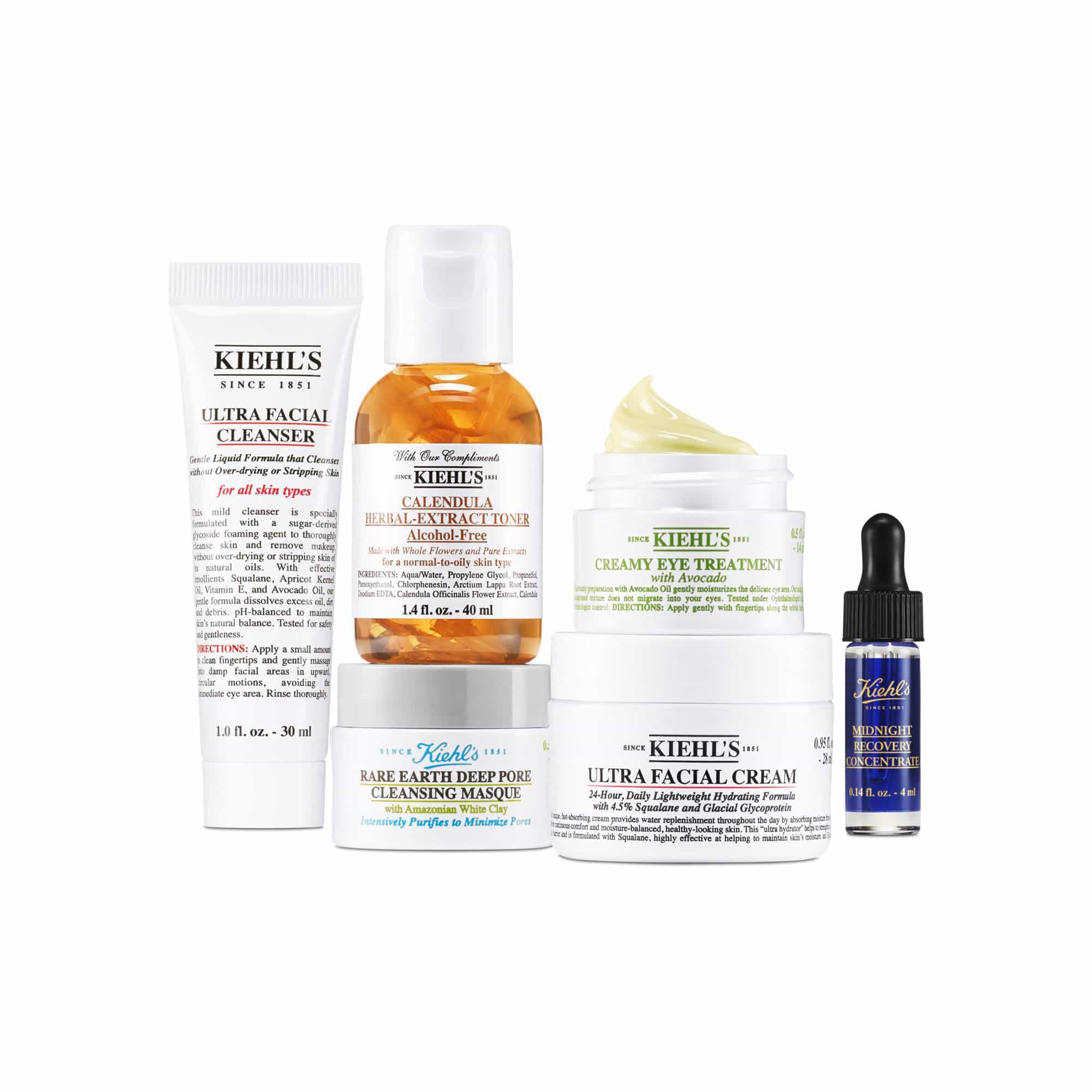 Cofre The Best of Kiehl's Rutina de Cuidado de la Piel