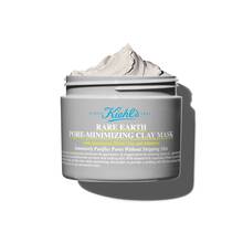 Foto del tarro abierto de Kiehl's Rare Earth Cleansing Masque