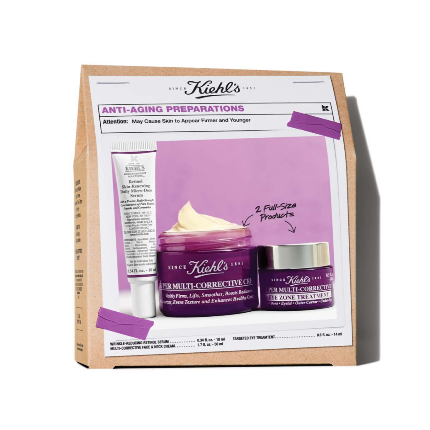 Cofre antiedad con Retinol - Anti-Aging Preparations