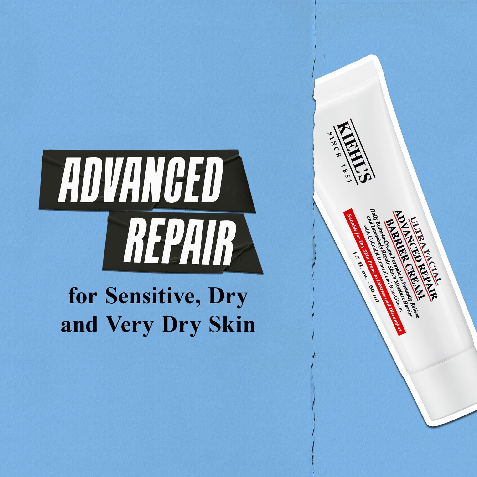 Reparacion avanzada para pieles sensibles, secas и muy secas: Kiehl's Ultra Facial Barrier Cream