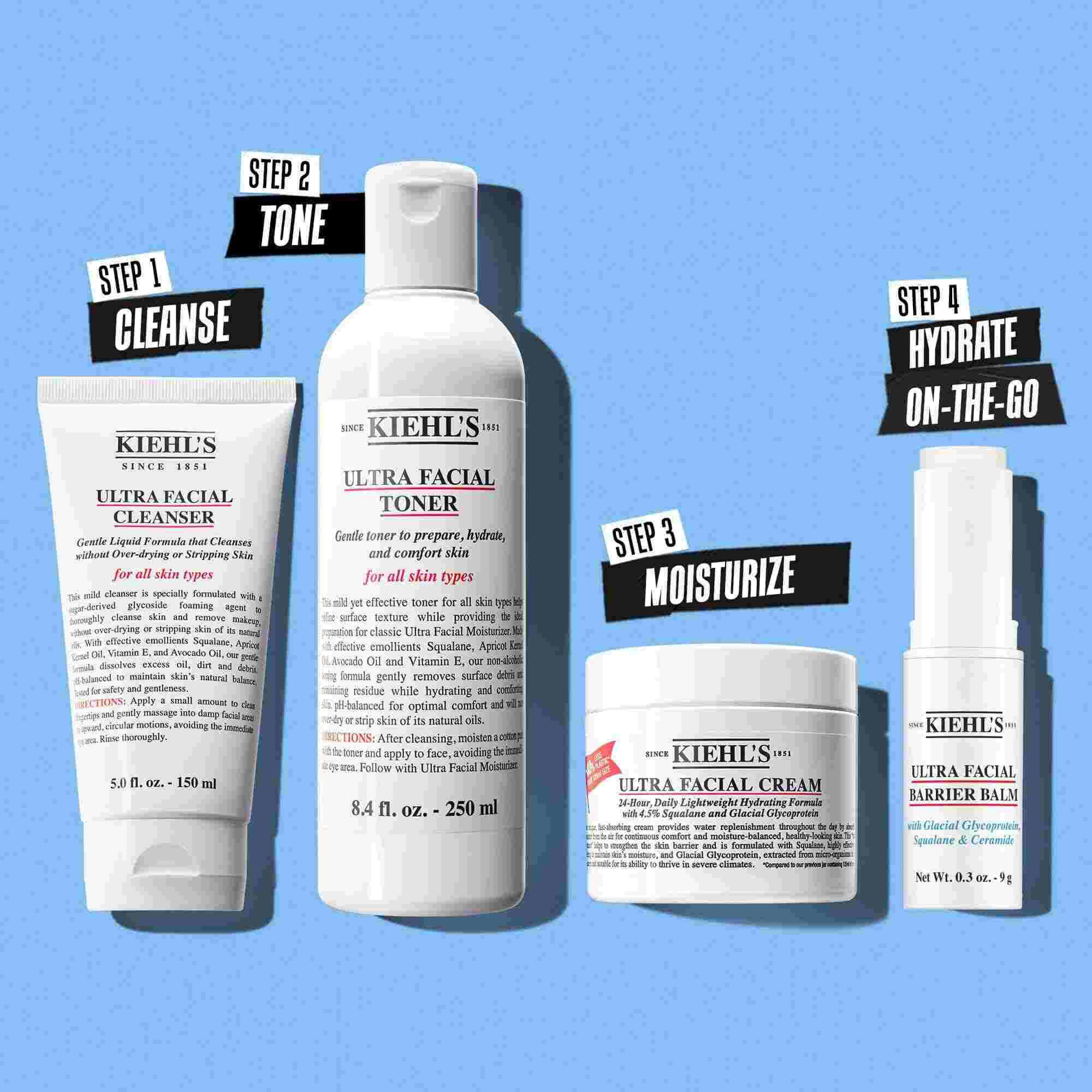 Ultra Facial Barrier Balm con Escualeno, balsamo facial