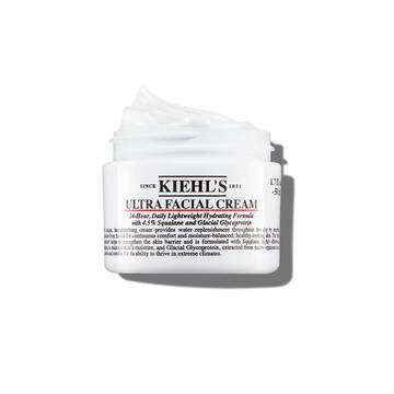 Foto del tarro abierto de Kiehl's Ultra Facial Cream