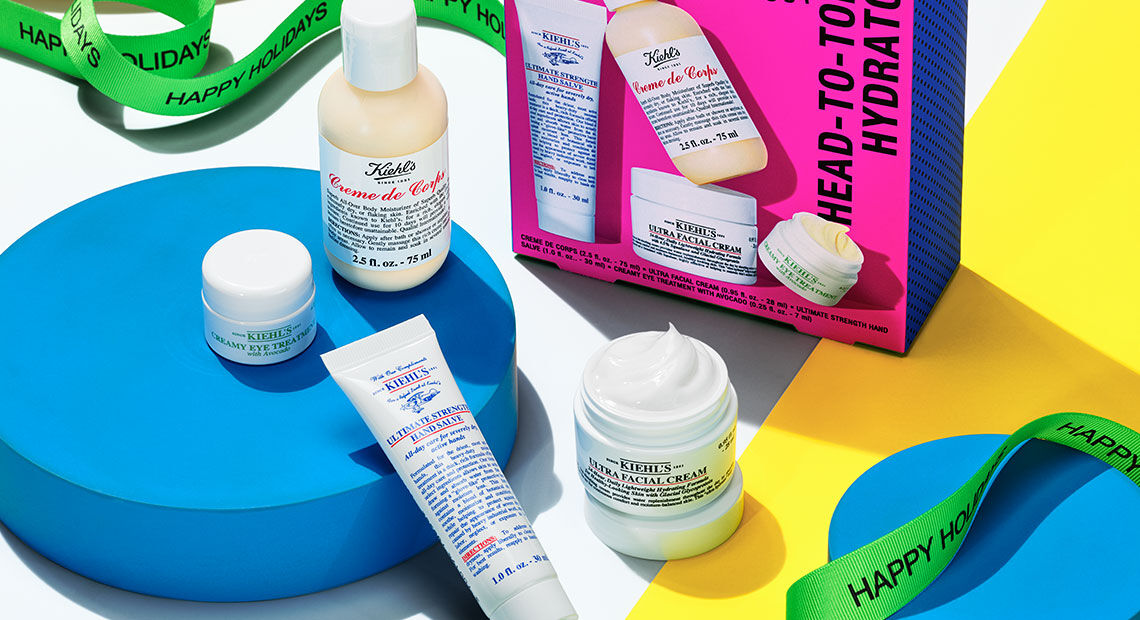 Kiehl's Head-to-Toe Hydrators セット Kiehl's Since 1851 4-Pc. Head-To-Toe Hydrators Skincare Set