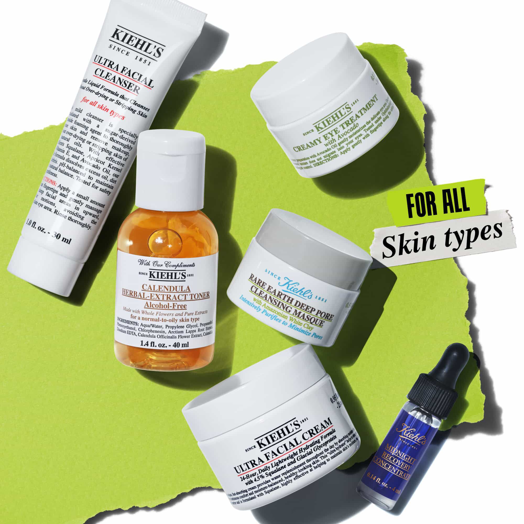 Cofre The Best of Kiehl's Rutina de Cuidado de la Piel
