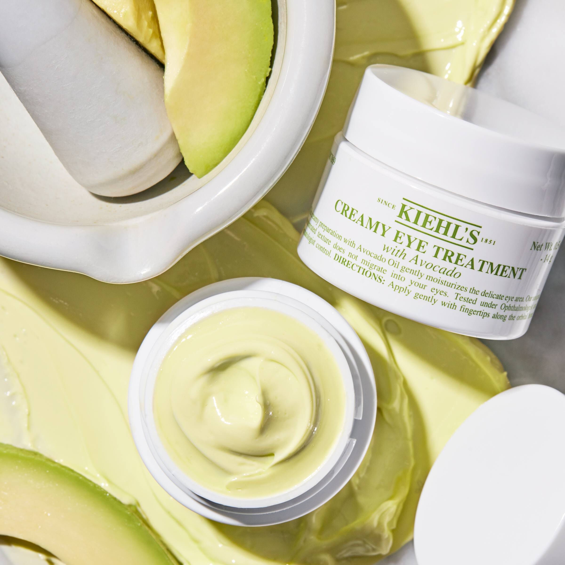 Kiehl's Creamy Eye Treatment Mit Avocado - 28g Reichhaltige Augencreme Neu