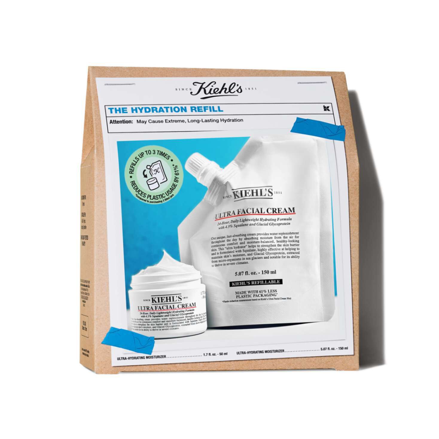 Kit de hidratacion facial con Ultra Facial Cream - The Hydration Refill