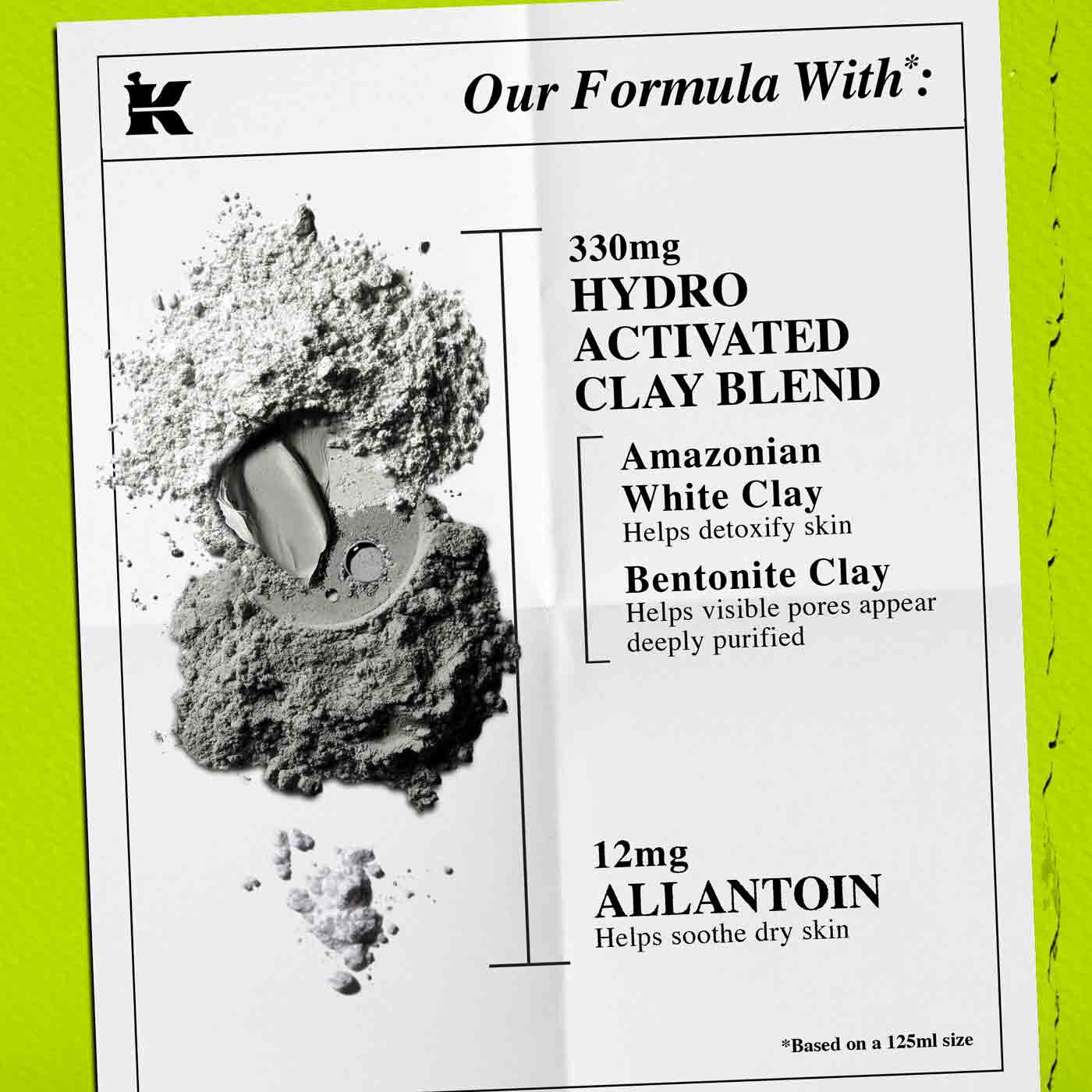 Ingredientes de Kiehl's Rare Earth Deep Pore Cleansing Masque: arcilla blanca del Amazonas, Aloe barbadensis