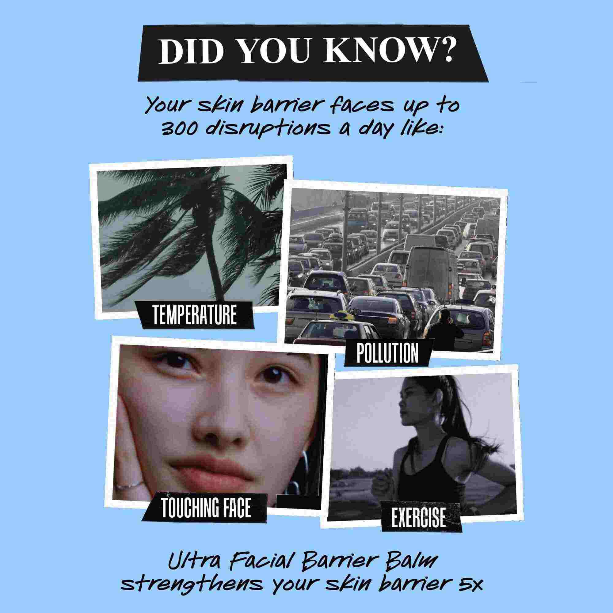 Ultra Facial Barrier Balm con Escualeno, balsamo facial
