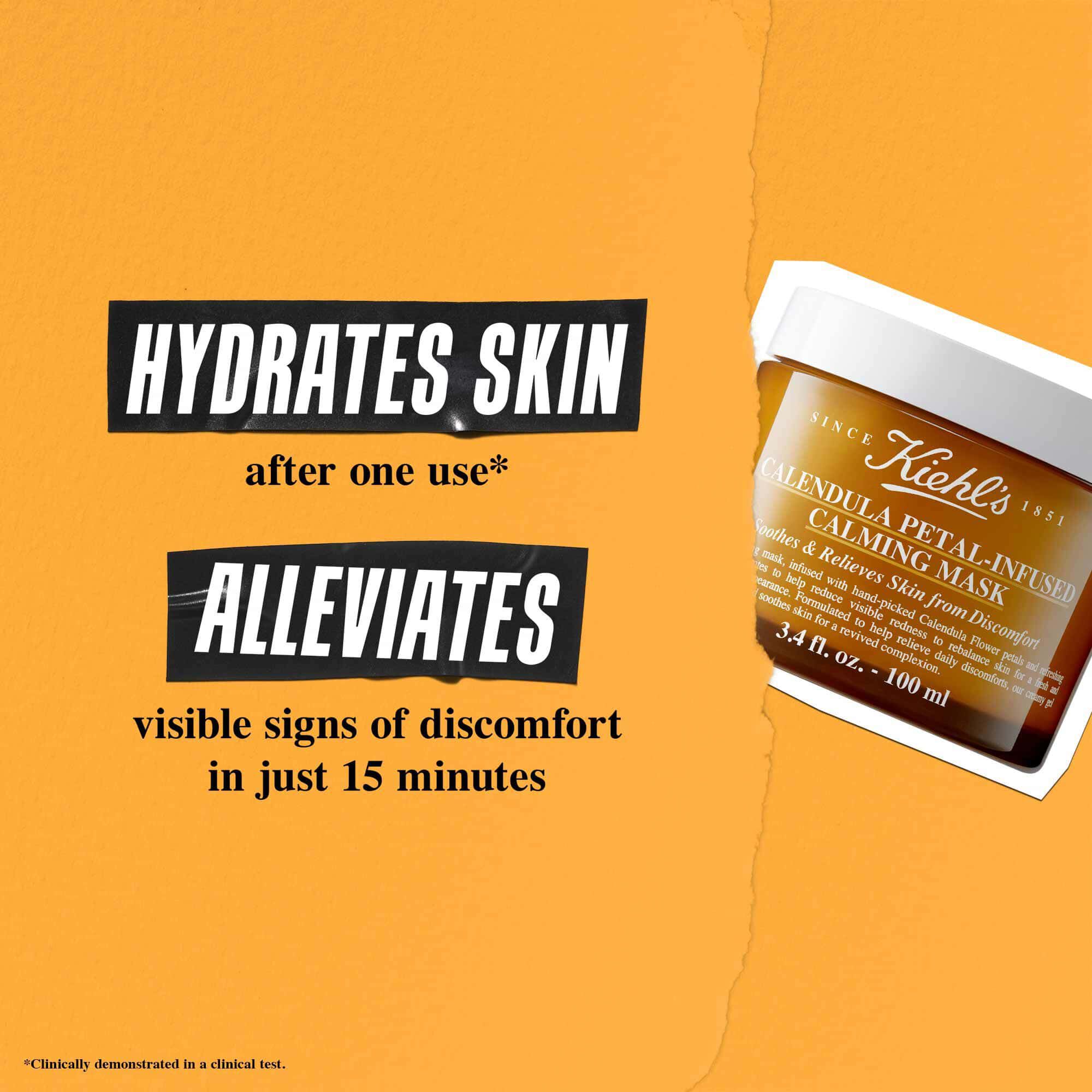 Calendula Petal-Infused Calming Mask