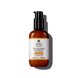 Una botella de 75 ml de Kiehl's Powerful-Strength Line-Reducing Concentrate sobre fondo blanco.
