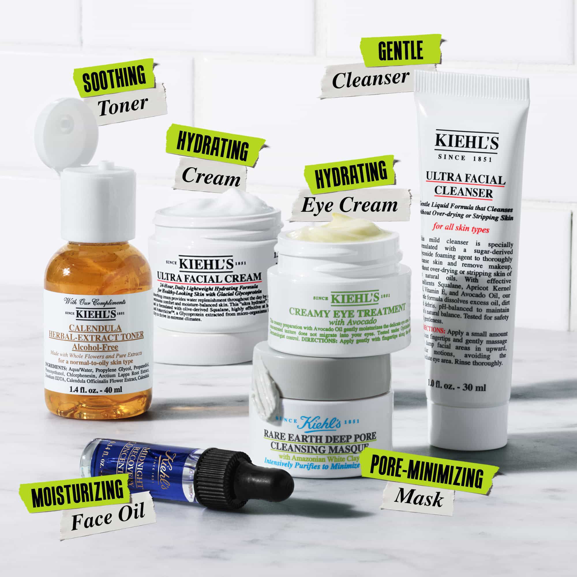 Cofre The Best of Kiehl's Rutina de Cuidado de la Piel