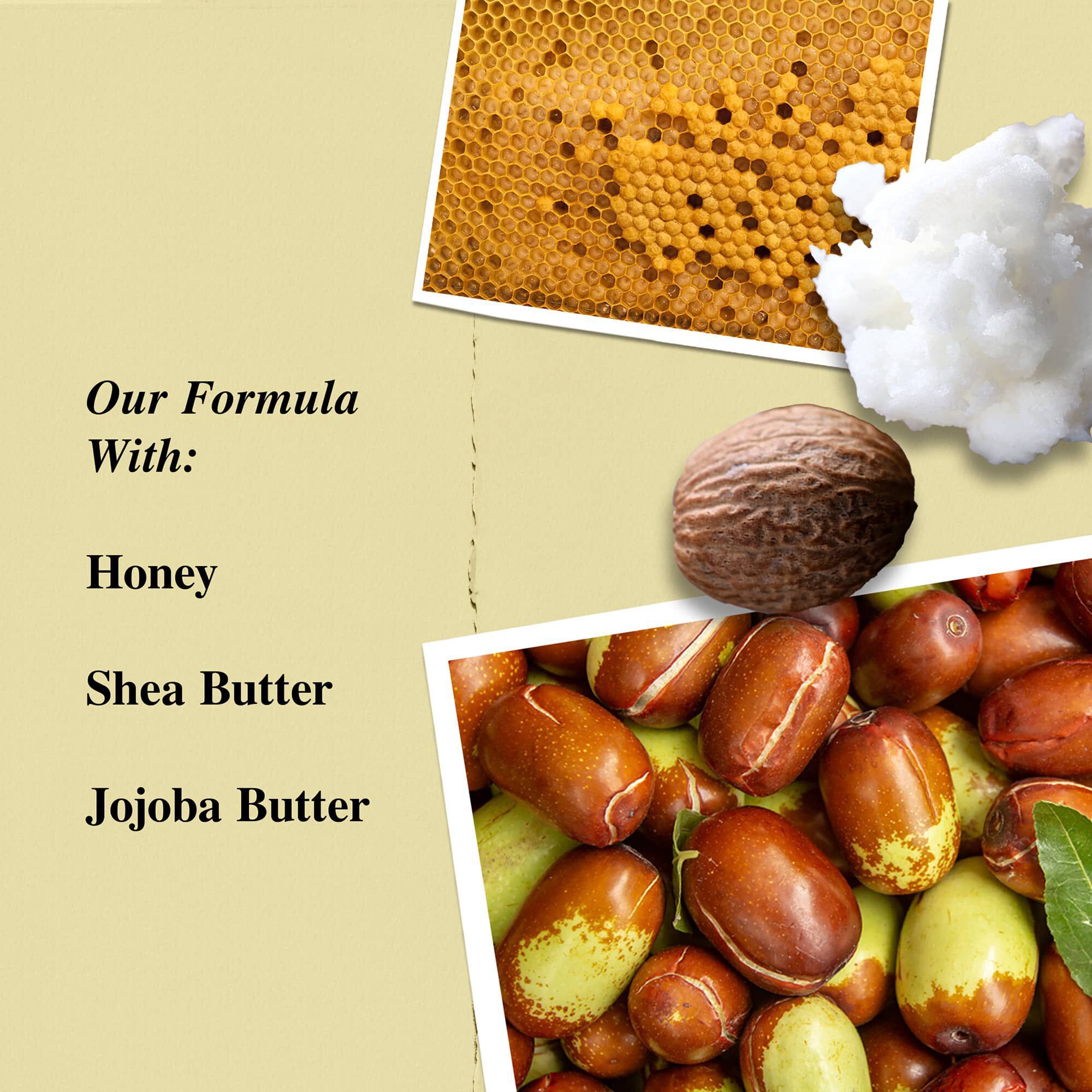 Ingredientes de la manteca corporal Kiehl's Creme de Corps Whipped Butter: miel, manteca de karite y manteca de jojoba
