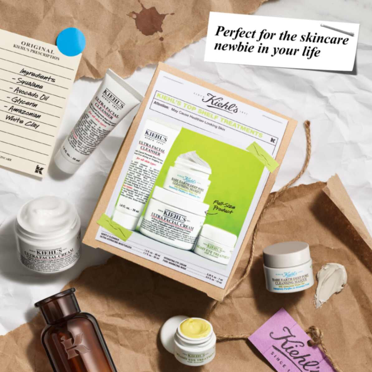 Pack de rutina facial en 4 Pasos - The Best of Kiehl's