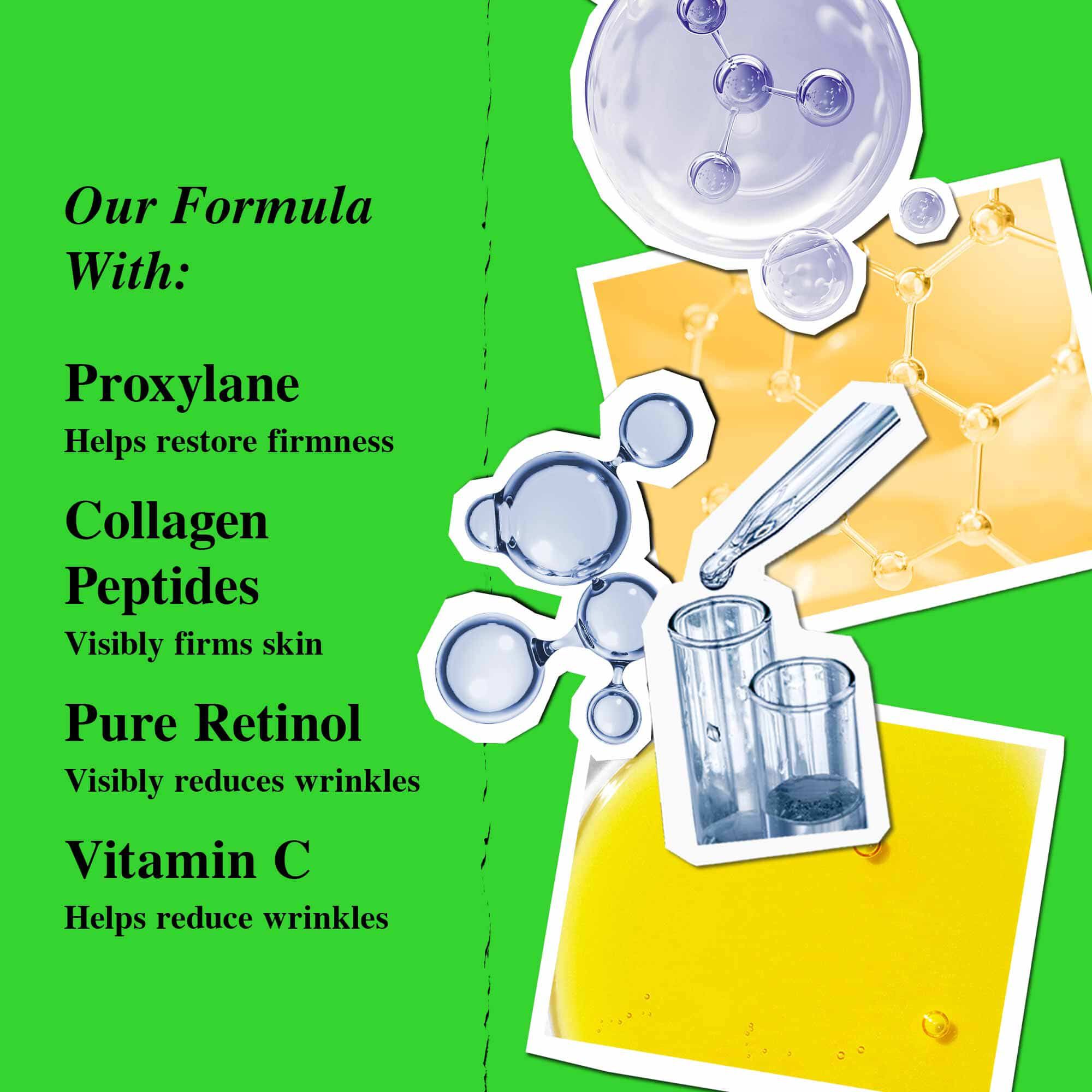 - Level Up Your Smooth Key Ingredients- Proxylane, Collagen Peptides, Pre Retinol, Vitamin C