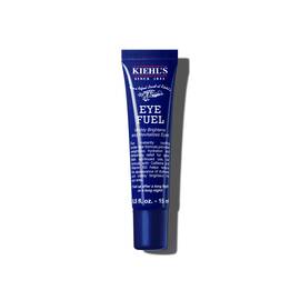 Un tubo de Kiehl's Facial Fuel Eye Fuel sobre fondo blanco.