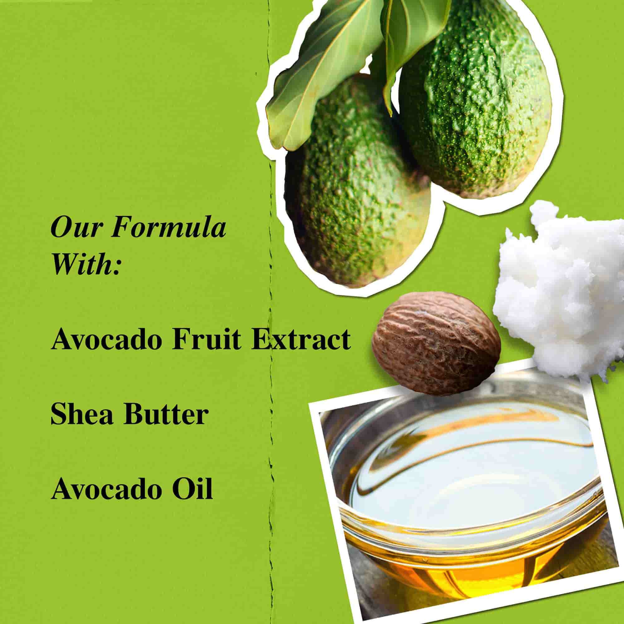 Ingredientes de Avocado Nourishing Hydration Mask: extracto de aguacate, manteca de karite, aceite de aguacate
