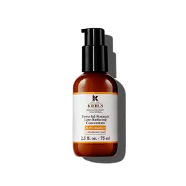 Una botella de 75 ml de Kiehl's Powerful-Strength Line-Reducing Concentrate sobre fondo blanco.