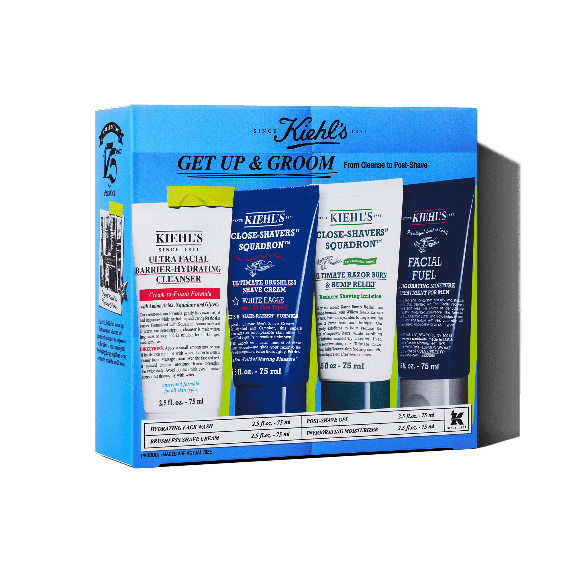 Kiehl's Set de regalo Levántate y Acicálate Set