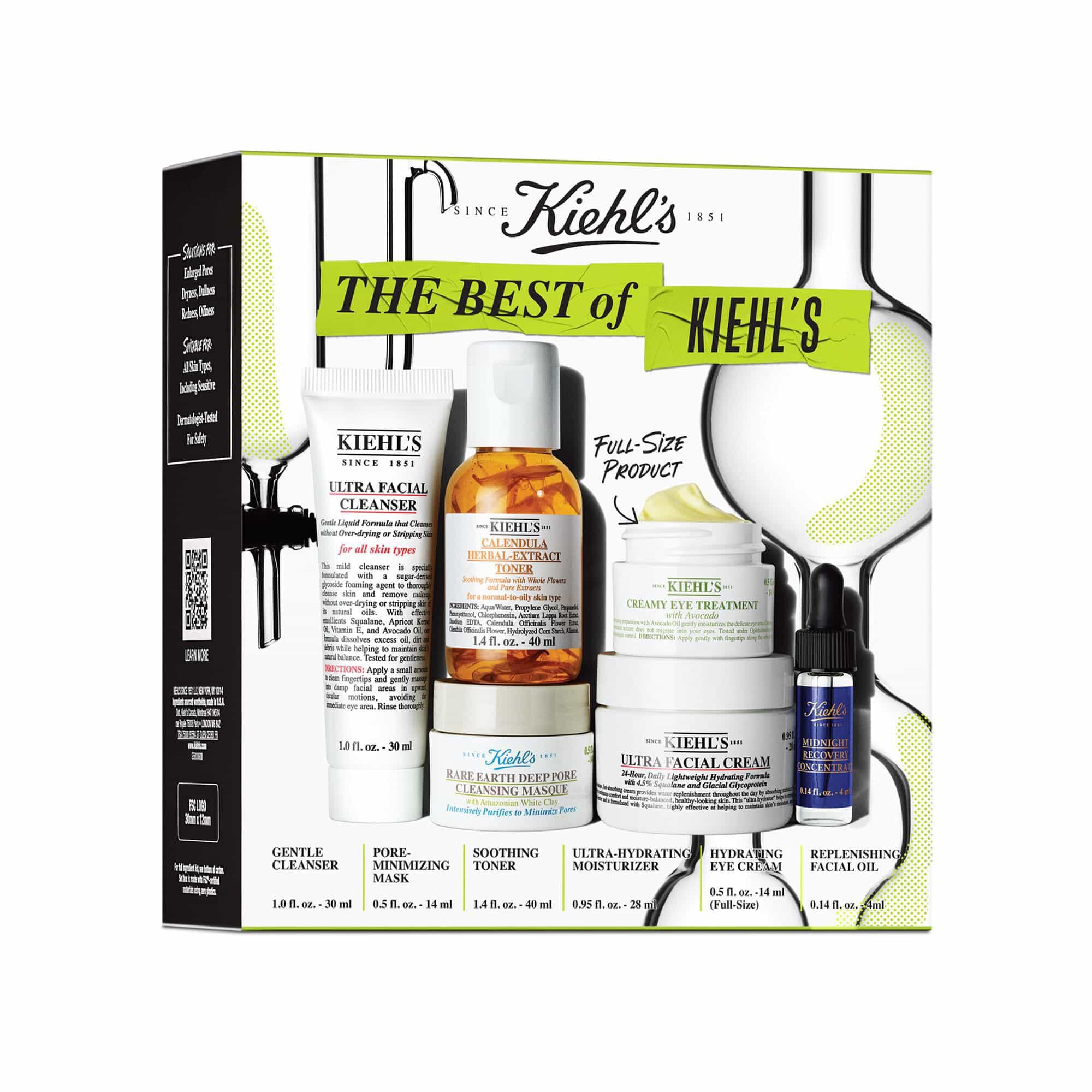 Cofre The Best of Kiehl's Rutina de Cuidado de la Piel