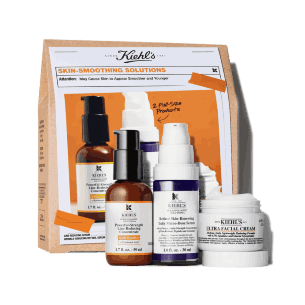 Kiehl%27s Set antiedad para una piel suave y radiante - Skin Smoothing Solutions Set