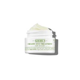 Foto del tarro abierto de Kiehl's Creamy Eye Treatment with Avocado
