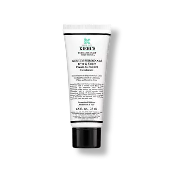Kiehl’s Over & Under Cream-To-Powder Whole Body Deodorant tube – 2.5 fl oz/75 ml size
