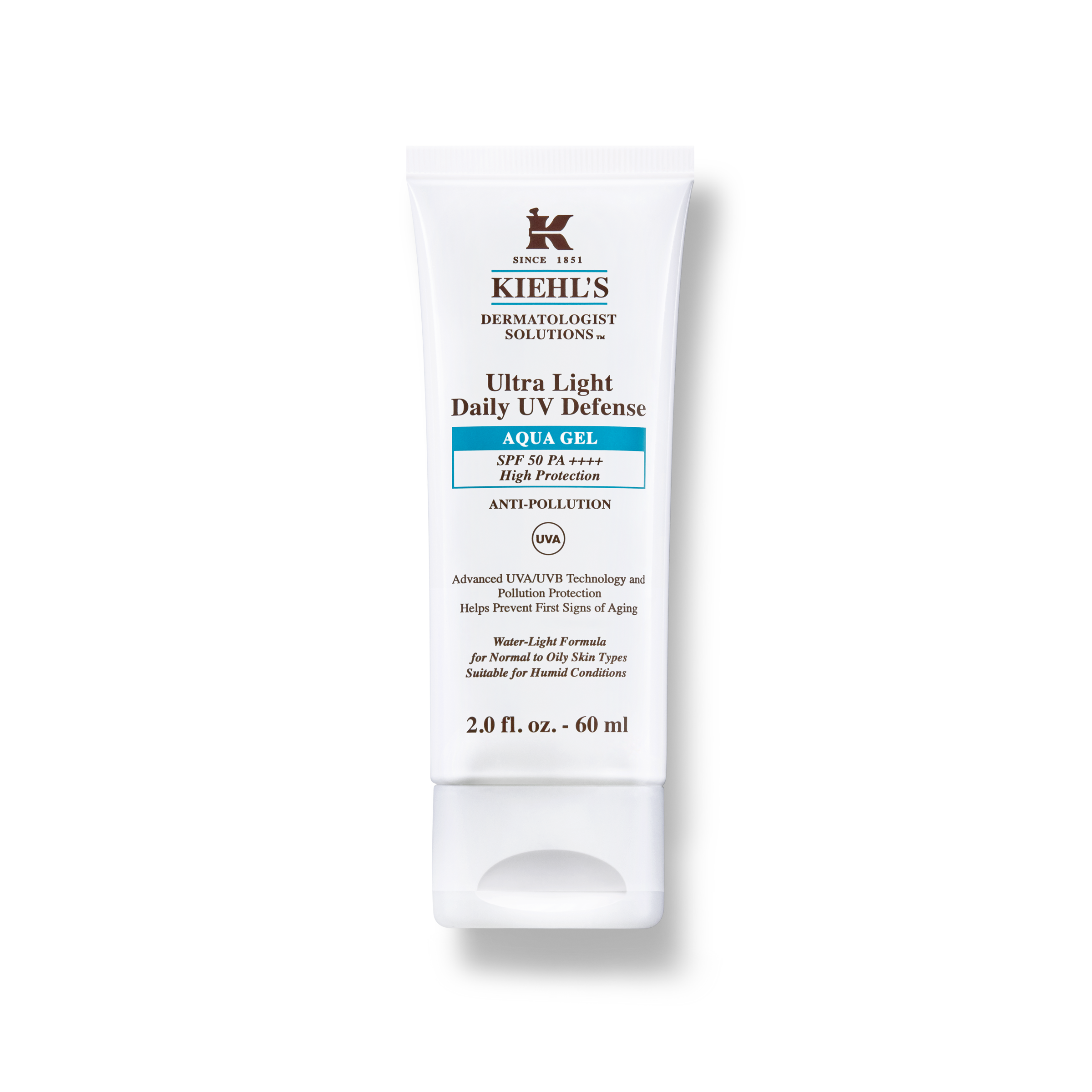 Kiehl%27s Ultra Light Daily UV Defense Aqua Gel SPF 50 PA++++ 60 ml