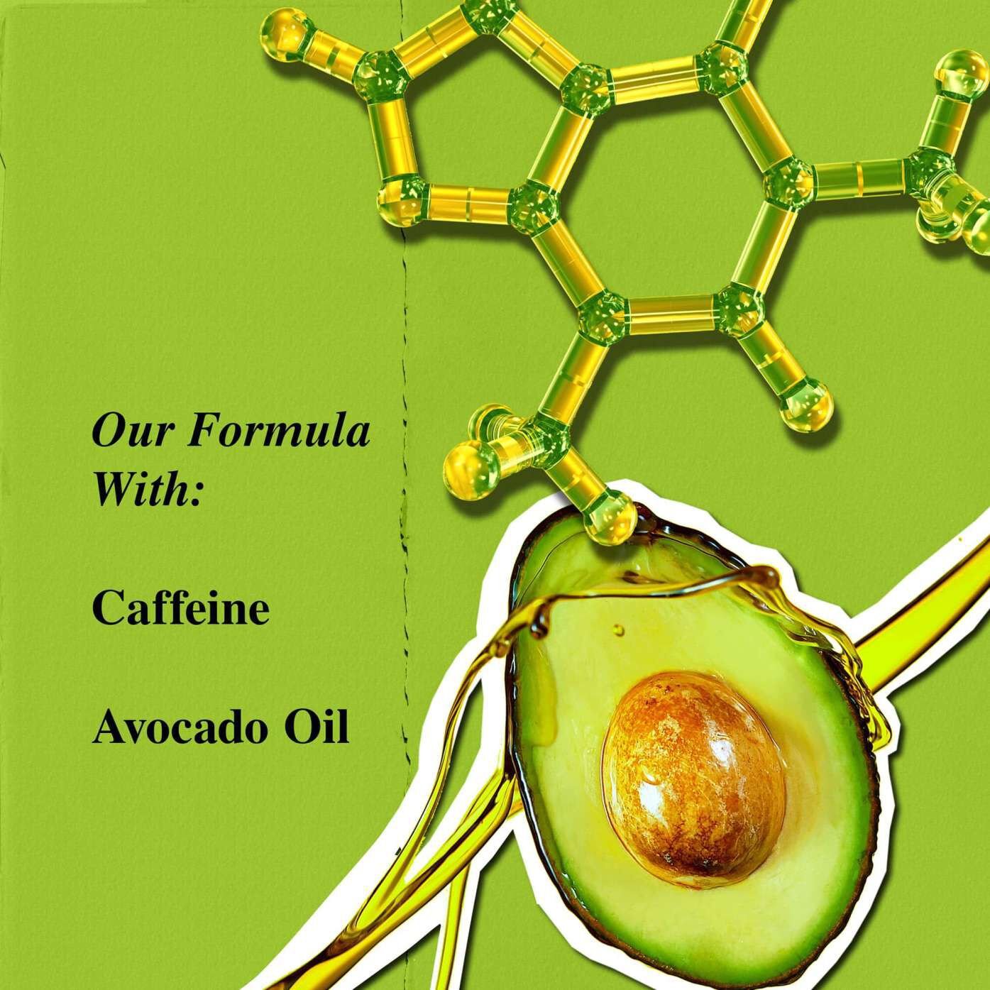 Ingredientes de Kiehl's Creamy Eye Treatment with Avocado: cafeina, aceite de aguacate