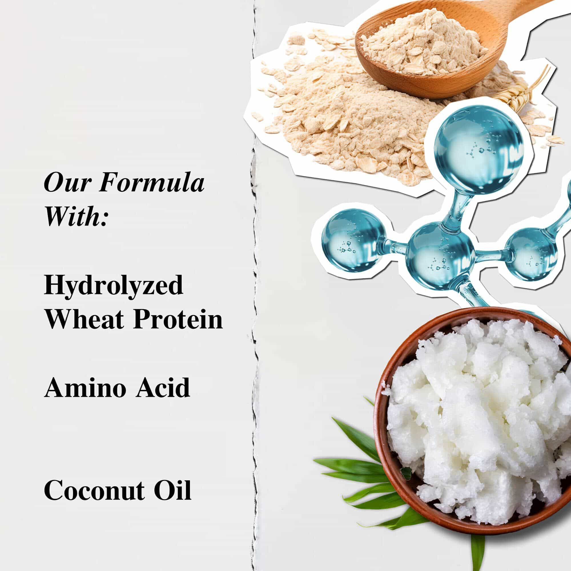 Ingredientes de Amino Acid Shampoo de Kiehl's: proteina de trigo hidrolizada, aminoacidos, aceite de coco de comercio justo