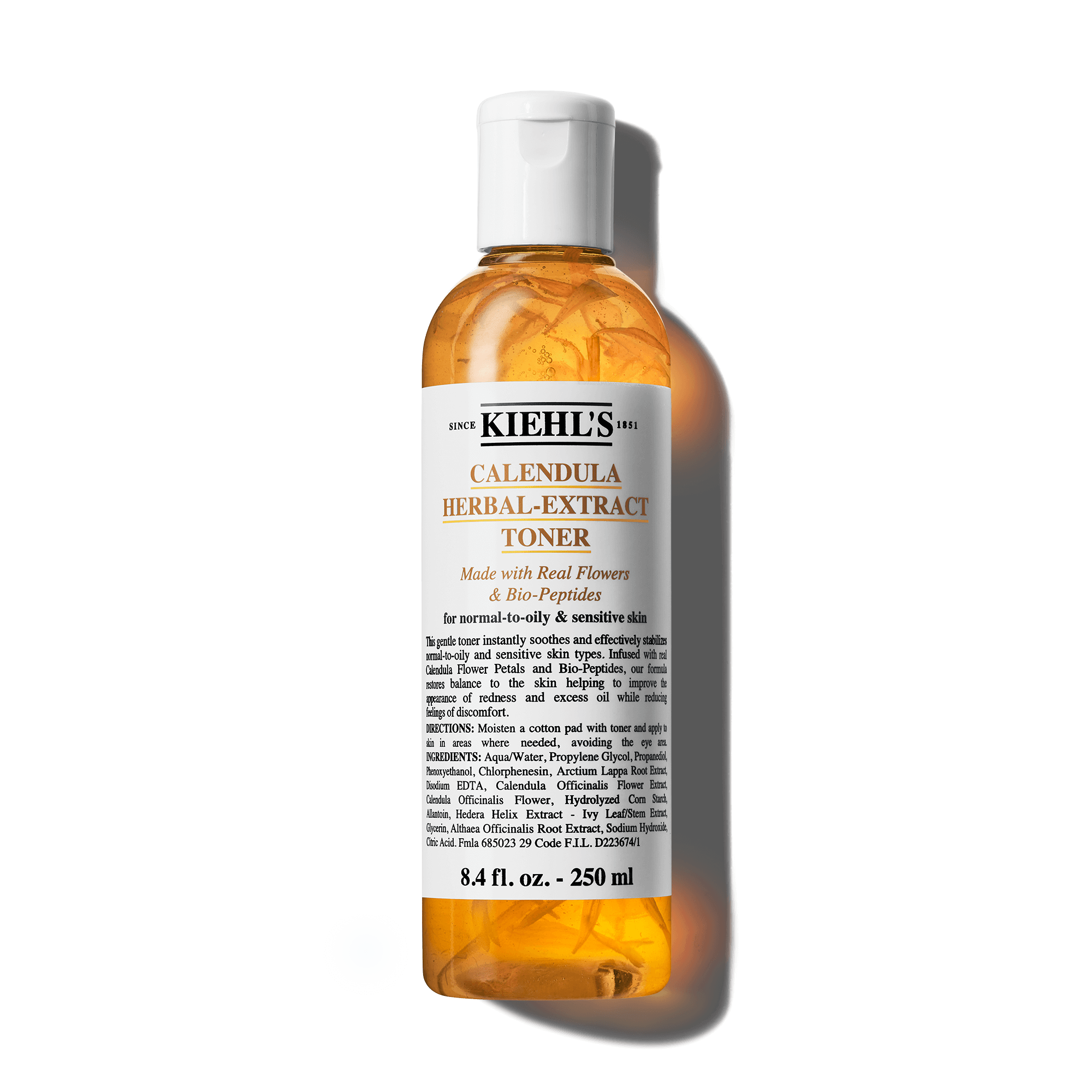 Kiehl's Calendula Herbal-Extract Toner: Tónico de caléndula para pieles normales a grasas 250 ml