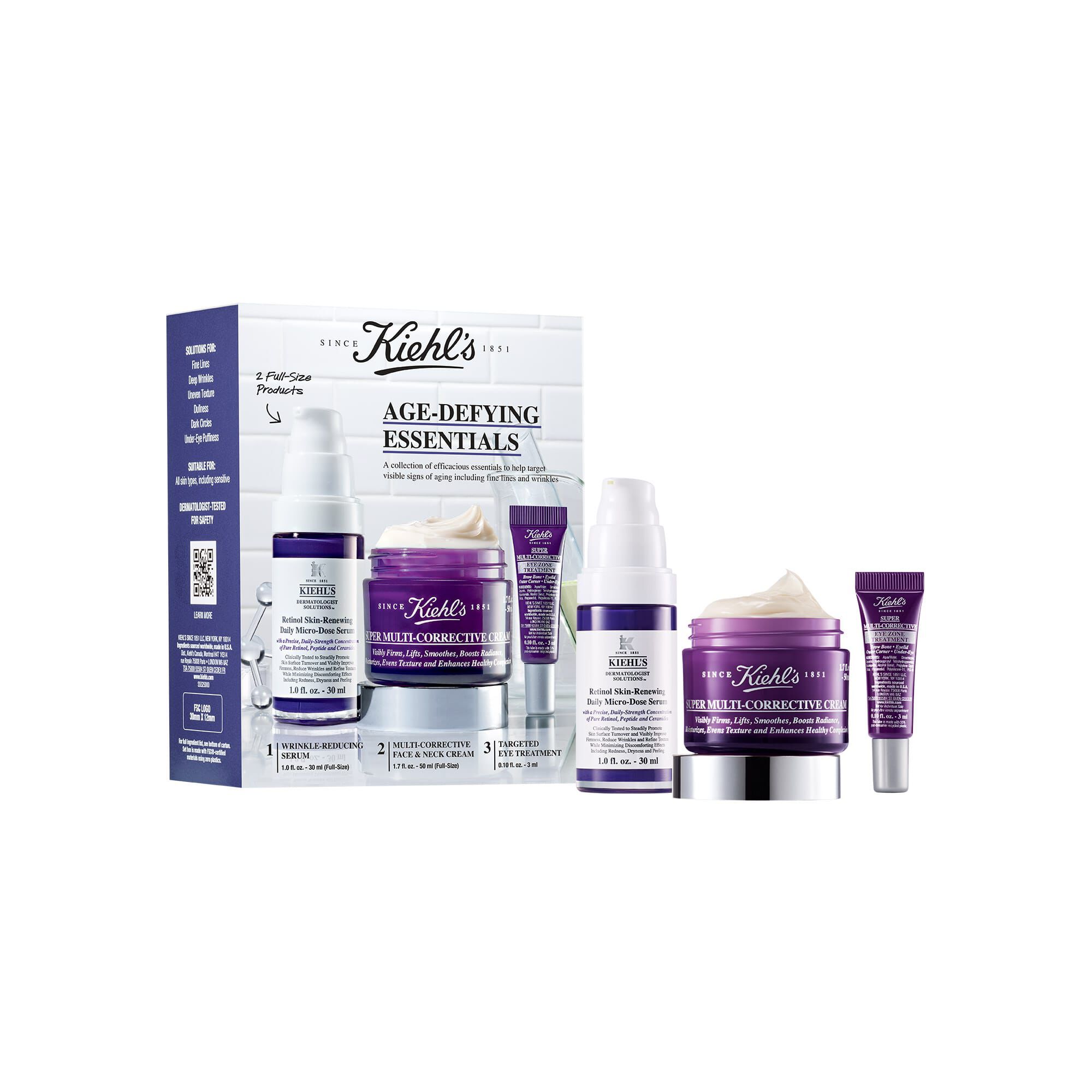 Set Esenciales Anti-Edad: arrugas y líneas de expresión | Kiehl's