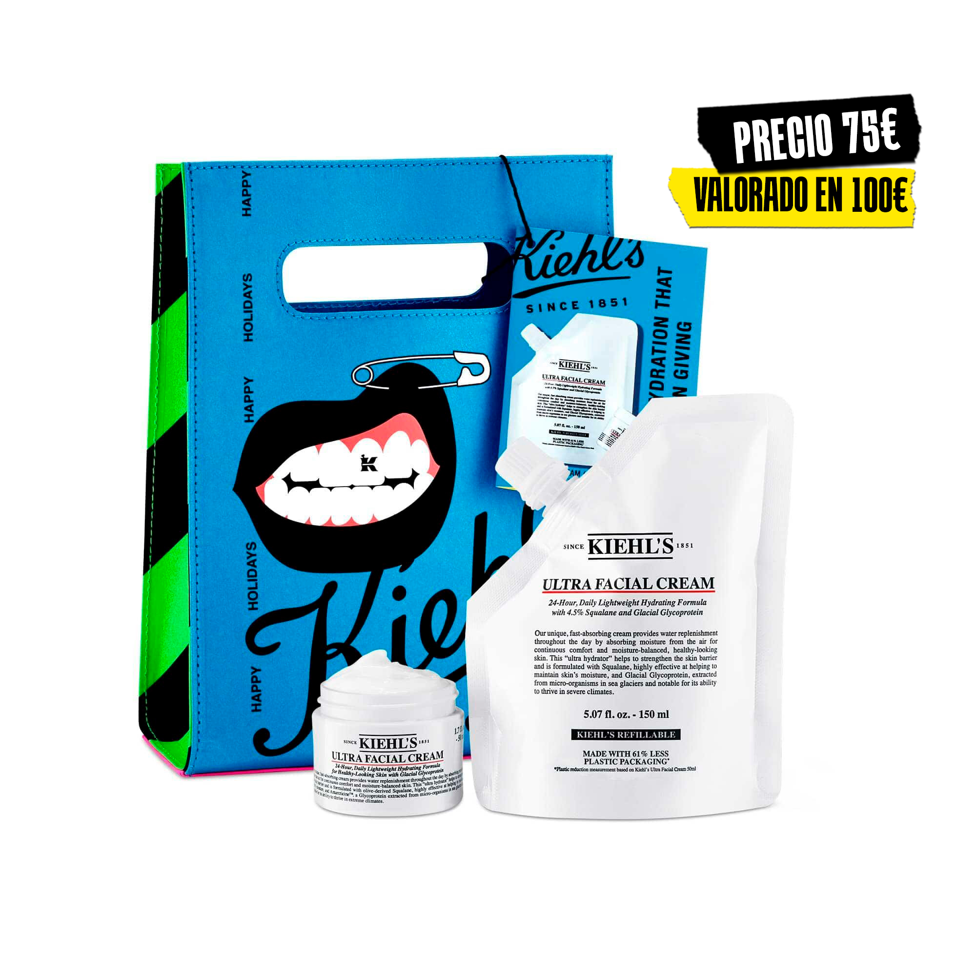 Kiehl%27s Hydration that Keeps on Giving: Set crema hidratante + refill Set