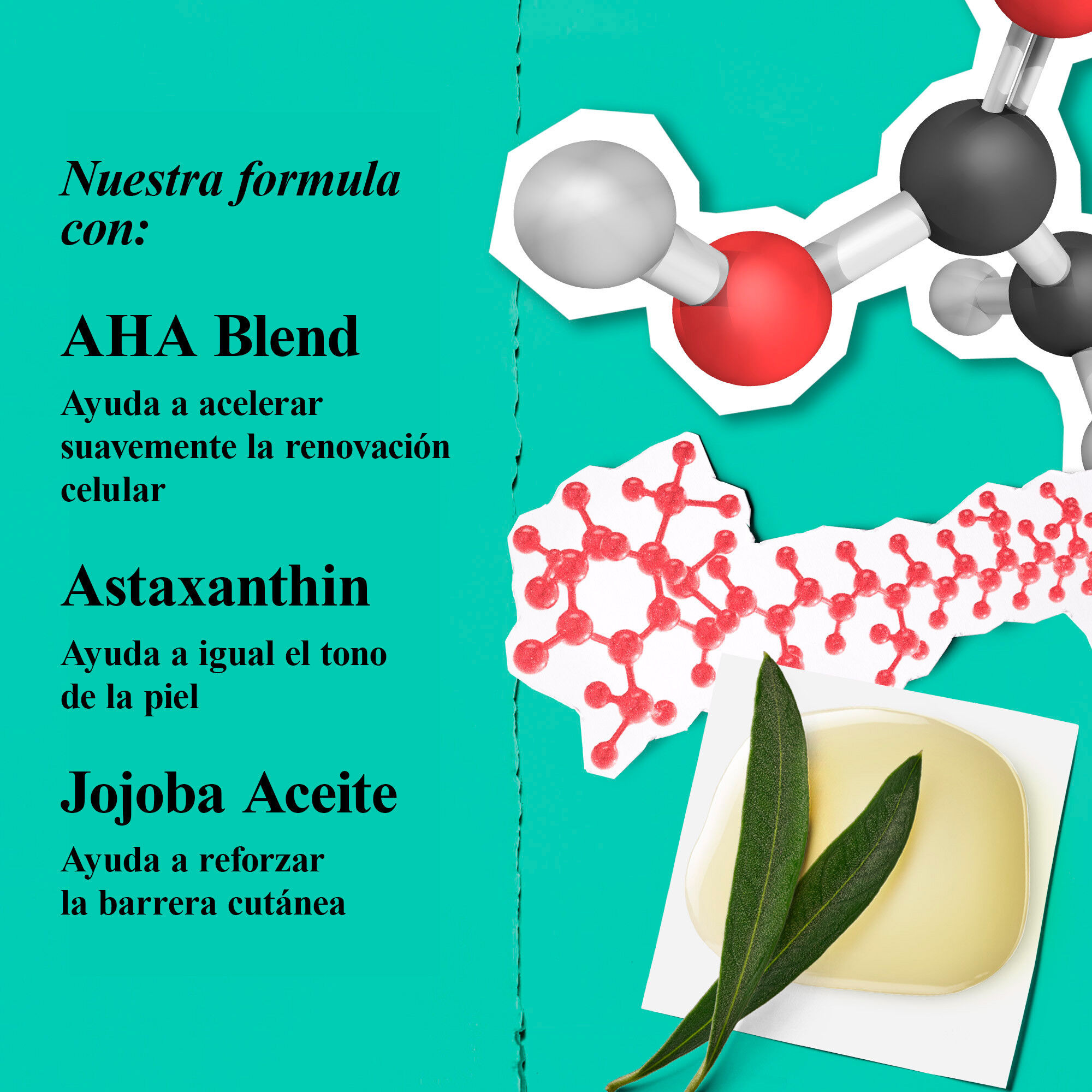 Ingrown Hair and Tone-Correcting Intimate Drops ingredients – AHA Blend, Astaxanthin, Jojoba Oil