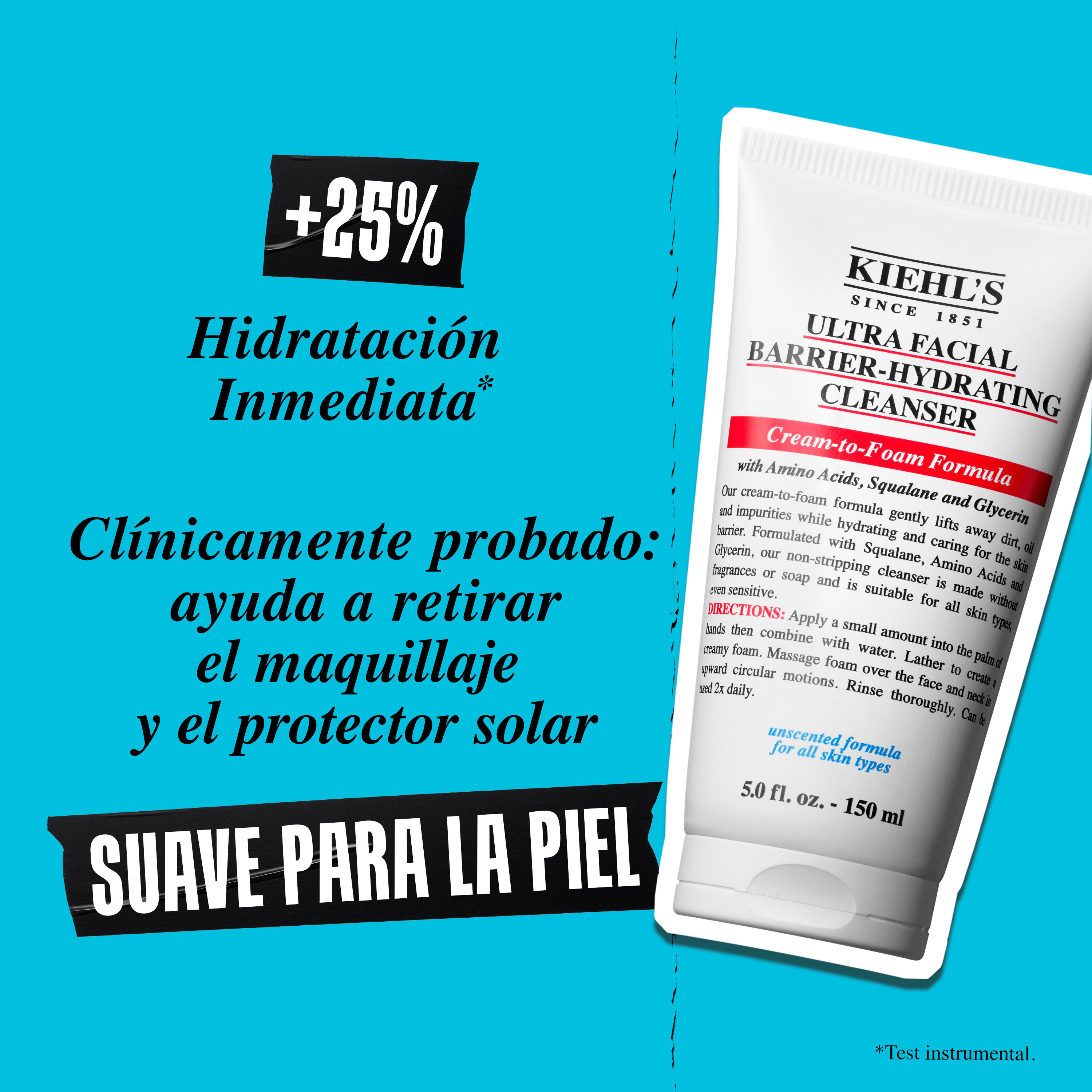 Ultra Facial Barrier-Hydrating Cleanser, limpiador facial hidratante