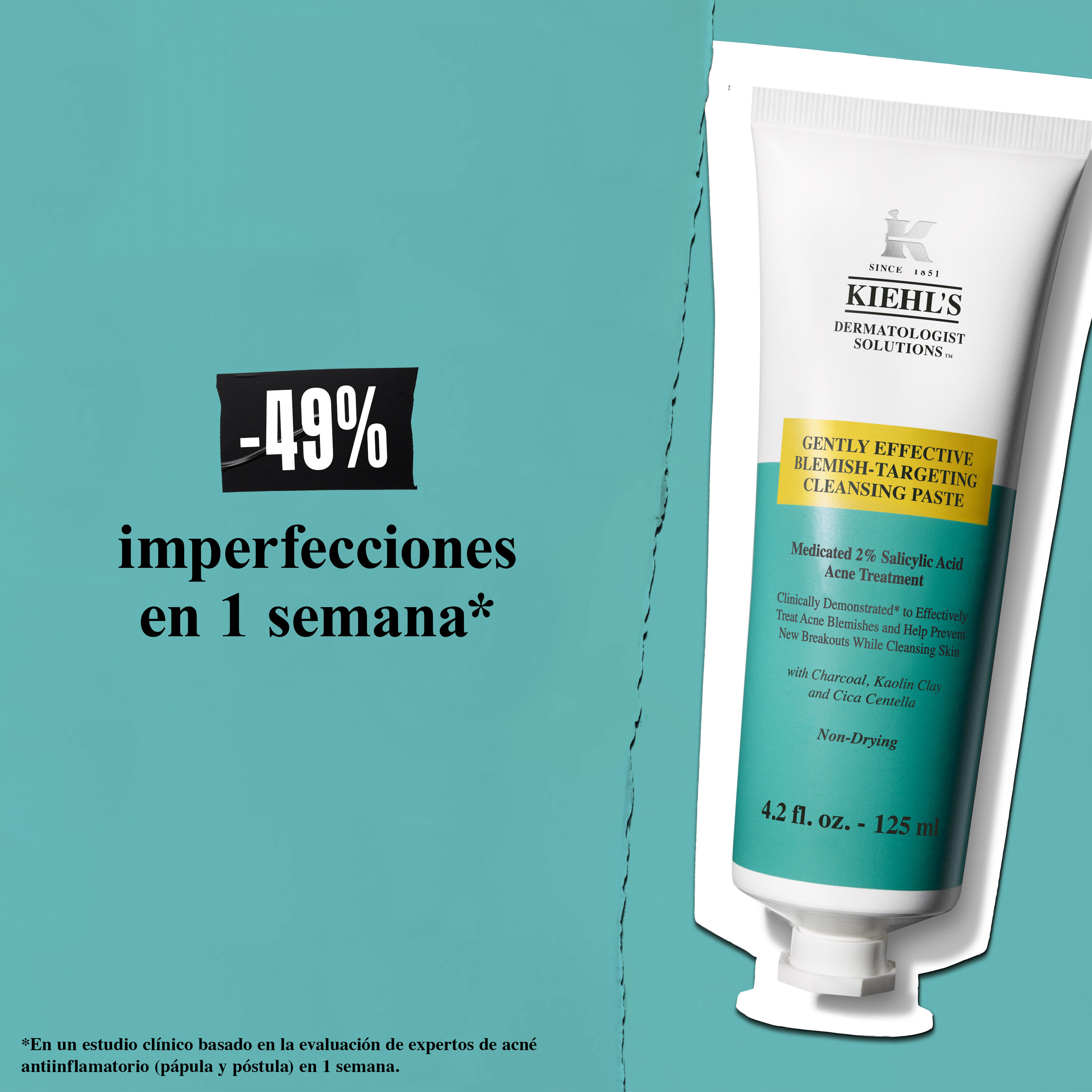 Gently Effective Blemish-Targeting Cleansing Paste Limpiador para acne