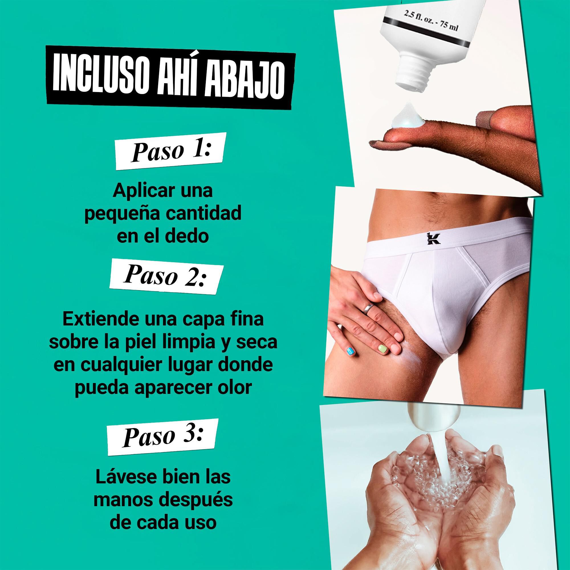 Closeup underwear photo – The Deodorant for Over & Under